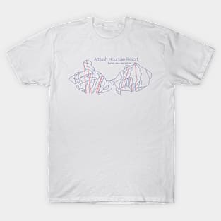 Attitash Trail Map T-Shirt